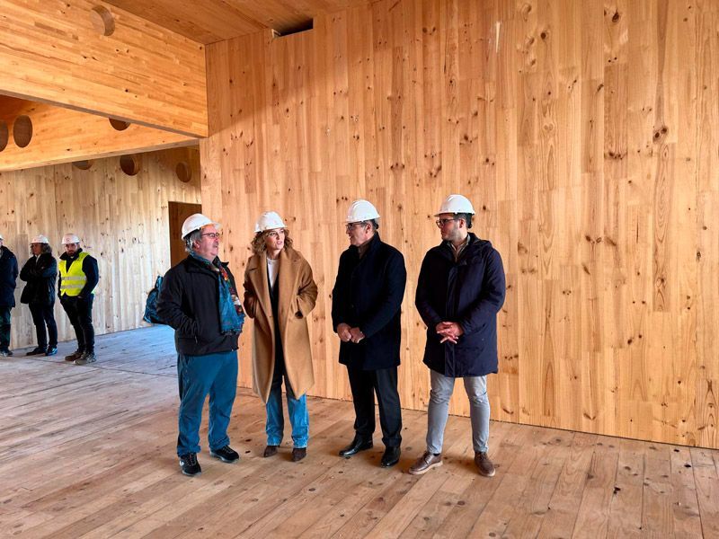 La Junta supervisa el estado de ejecución de las obras del Museo de Semana Santa y del Centro Cívico de Zamora 1