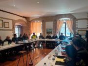 Nicanor Sen asiste a la reunión de jefes de comandancia de Castilla y León