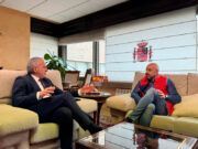 Nicanor Sen y Óscar Lobo mantienen una primera toma de contacto tras la elección del nuevo secretario de UGTCyL