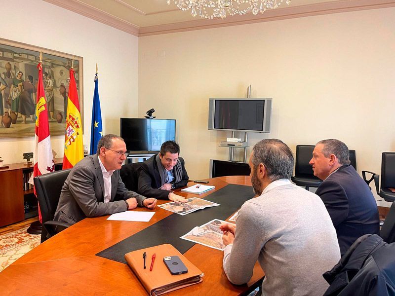 El subdelegado del Gobierno en Zamora mantiene una reunión de coordinación con el presidente de la Diputación Provincial 1