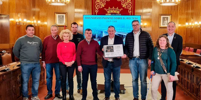 La Diputación destina más de dos millones de euros a la construcción de los nuevos puentes de la carretera que comunica Santa Marta de Tera y Santa Croya de Tera 1