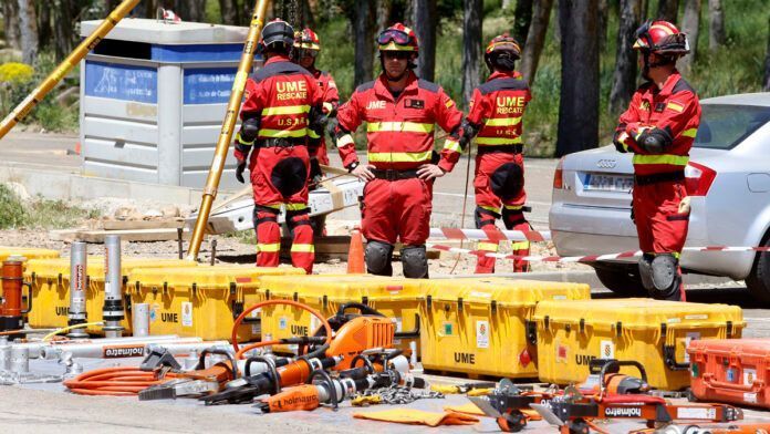 La UME intercambia conocimientos con el Servicio de Incendios Forestales de la Junta de Castilla y León 1