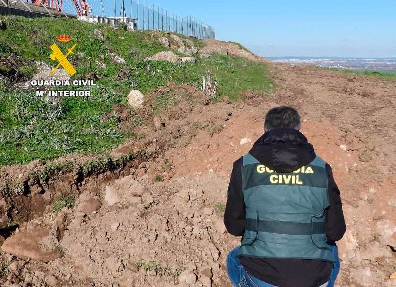 Investigadas siete personas por un delito contra el patrimonio histórico en el yacimiento del “Viso” 1