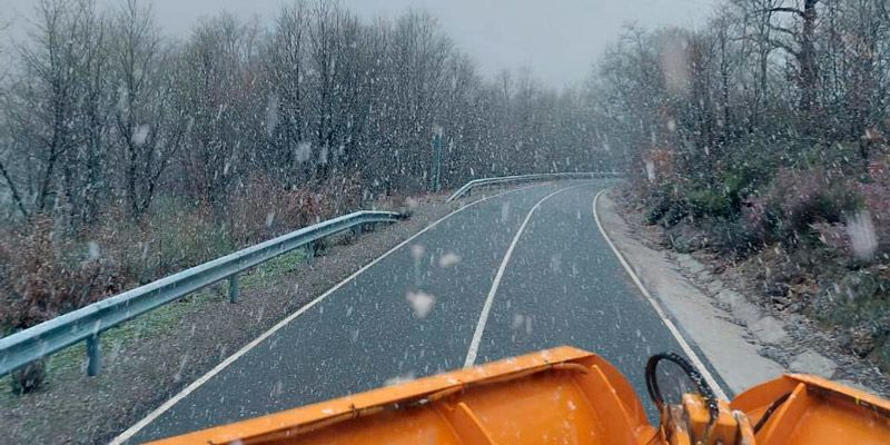 La Diputación reactiva el Plan de Vialidad Invernal por las inclemencias meteorológicas en el noreste provincial 1