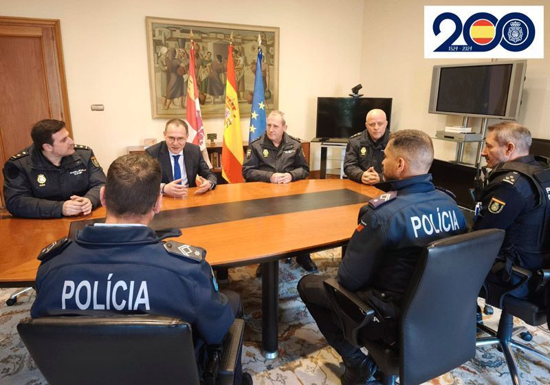 La Policía Nacional de Zamora aumenta la seguridad durante esta Semana Santa con la Polícia de Segurança Pública (PSP) de Portugal 1