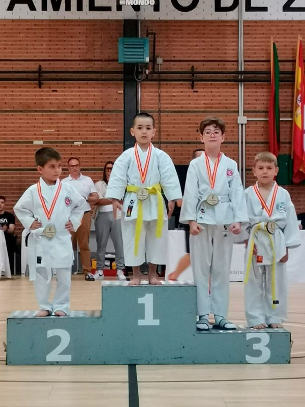 Brillante participación de los karatekas de Tábara en el Campeonato Provincial de Edades Kata 2025 4