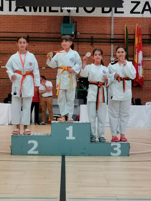 Brillante participación de los karatekas de Tábara en el Campeonato Provincial de Edades Kata 2025 5