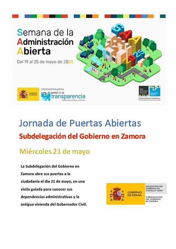 La Subdelegación del Gobierno en Zamora abre sus puertas a la ciudadanía en una visita a todo el edificio 1