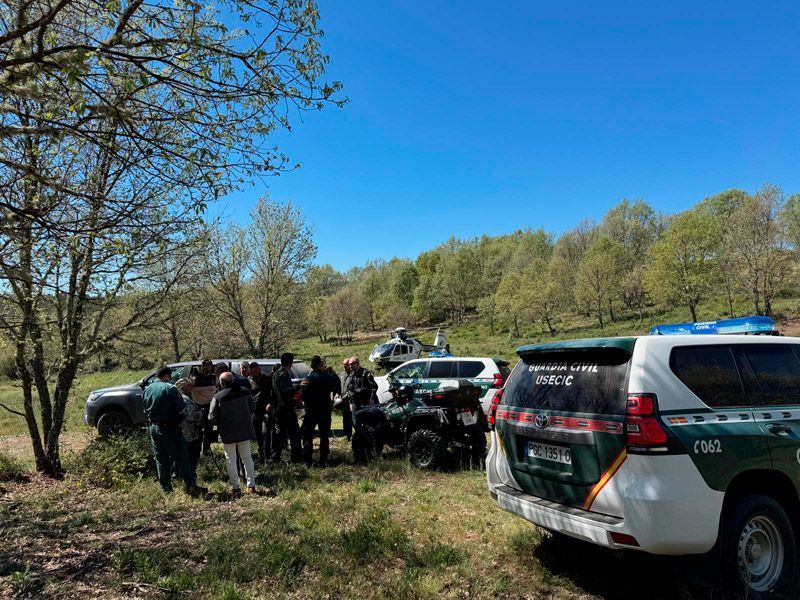 Localizada con vida la mujer desaparecida en Otero de Sanabria tras un amplio dispositivo de búsqueda 1