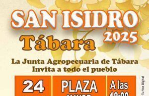 La Junta Agropecuaria de Tábara celebrará San Isidro con una tarde de fiesta, churros, hinchables y música hasta la madrugada