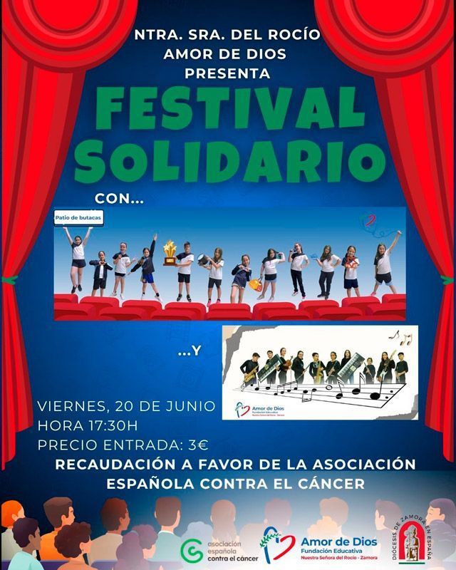 El arte que late por una causa: el Colegio Nuestra Señora del Rocío celebra su Festival Solidario en favor de la AECC 1