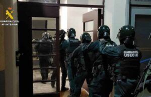 La Guardia Civil desarticula un clan a la venta de sustancias estupefacientes con cinco detenidos