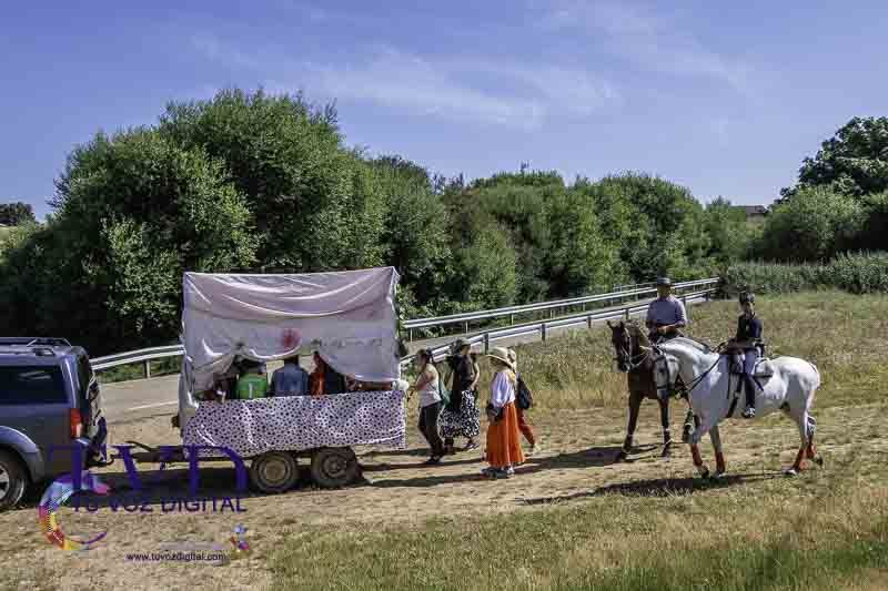 San Mamés se convierte en epicentro del espíritu rociero gracias a la Asociación Cultural Magius 24