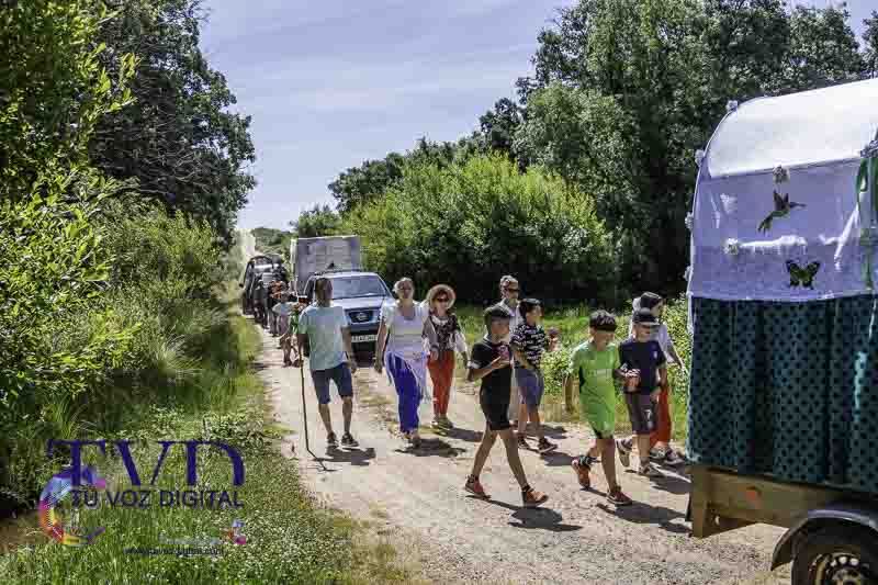 San Mamés se convierte en epicentro del espíritu rociero gracias a la Asociación Cultural Magius 35