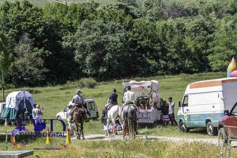San Mamés se convierte en epicentro del espíritu rociero gracias a la Asociación Cultural Magius 38