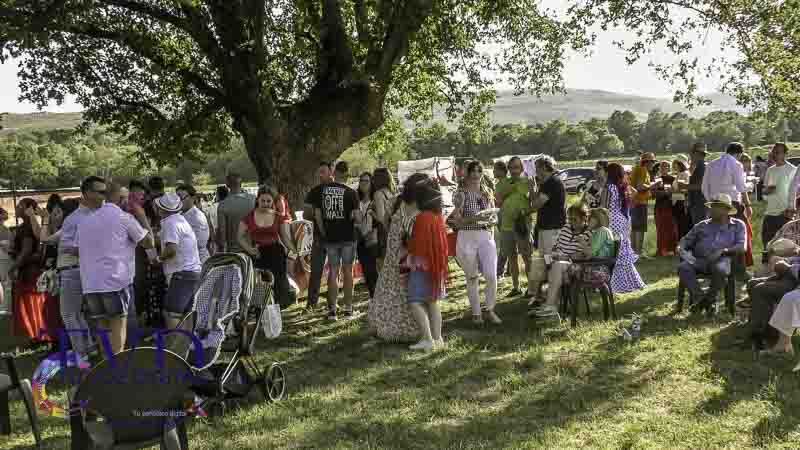 San Mamés se convierte en epicentro del espíritu rociero gracias a la Asociación Cultural Magius 41