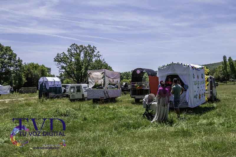 San Mamés se convierte en epicentro del espíritu rociero gracias a la Asociación Cultural Magius 68