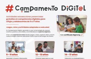 Tábara apuesta por el futuro: Campamento Digital gratuito para niños y jóvenes del 21 de julio al 1 de agosto