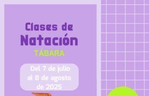 Tábara pone en marcha clases de natación para todas las edades este verano