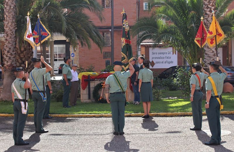 Acto conmemorativo en el día de la memoria y el recuerdo de las víctimas del terrorismo de la Guardia Civil 1
