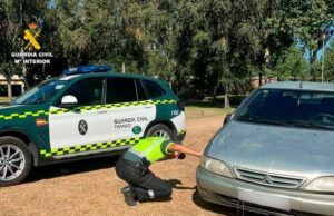 La Guardia Civil investiga a un conductor al circular con vehículo a motor sin haber obtenido nunca el permiso de conducción