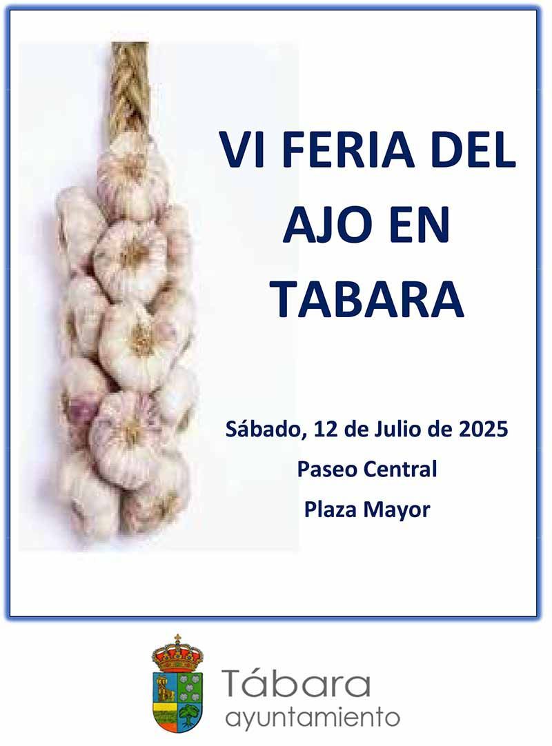 Tábara celebra la VI Feria del Ajo: tradición, sabor y orgullo rural 1