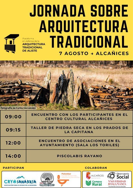 Alcañices acoge una jornada en defensa de la arquitectura tradicional alistana 1