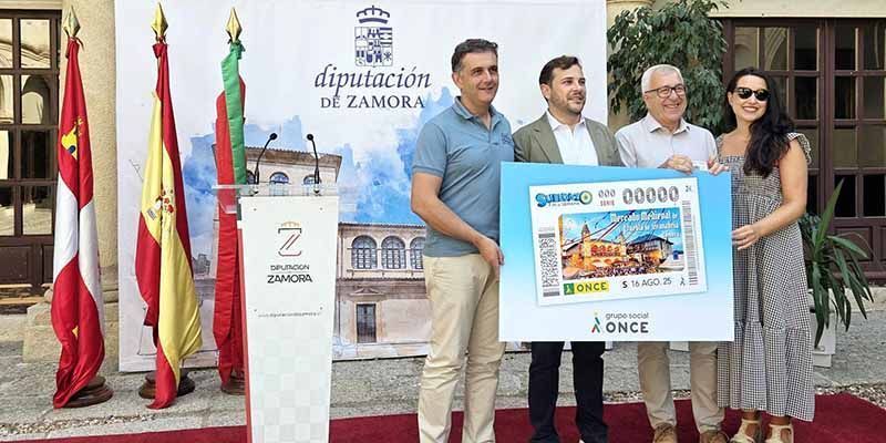 El Mercado Medieval de Puebla de Sanabria, protagonista del cupón de la ONCE del sábado 16 de agosto 1
