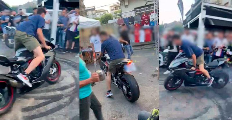 Investigado un conductor de una motocicleta por conducir el vehículo con temeridad manifiesta 1