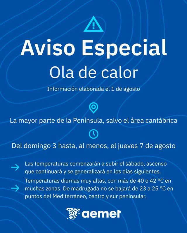 Ola de calor en España: Sanidad activa el Plan Nacional de prevención hasta septiembre 1