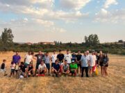 San Lorenzo vive su gran jornada de juegos tradicionales con un maestro de 98 años en la calva