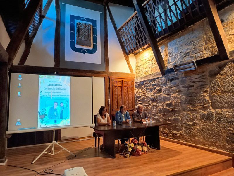 Sanabria rinde homenaje al profesor Leandro Rodríguez, el sanabrés que soñó con Cervantes 1