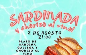 Sardinada, chorizo al vino y música en vivo: el Summer Lounge de Tábara continúa con su verano más animado