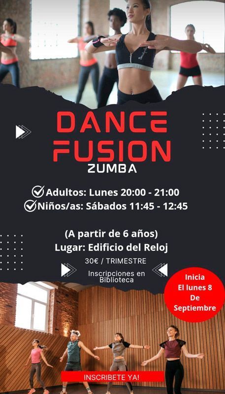 El Ayuntamiento de Tábara impulsa clases de zumba para niños y adultos a partir del 8 de septiembre 1