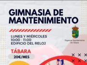 El Ayuntamiento de Tábara impulsa un curso de gimnasia de mantenimiento desde septiembre
