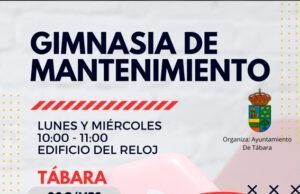 El Ayuntamiento de Tábara impulsa un curso de gimnasia de mantenimiento desde septiembre