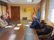 Nicanor Sen ha mantenido una reunión con Félix Barrio, director del INCIBE, para conocer el trabajo del organismo durante el año 2025