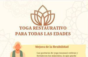 Tábara apuesta por la salud con clases de yoga restaurativo para todas las edades