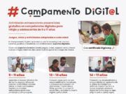 Tábara lanza un Campamento Digital gratuito para niños y jóvenes de 9 a 17 años