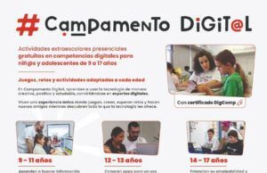Tábara lanza un Campamento Digital gratuito para niños y jóvenes de 9 a 17 años