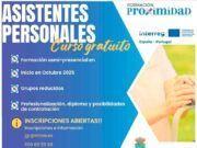 Tábara ofrece curso gratuito de Asistentes Personales con diploma y posibilidades de contratación