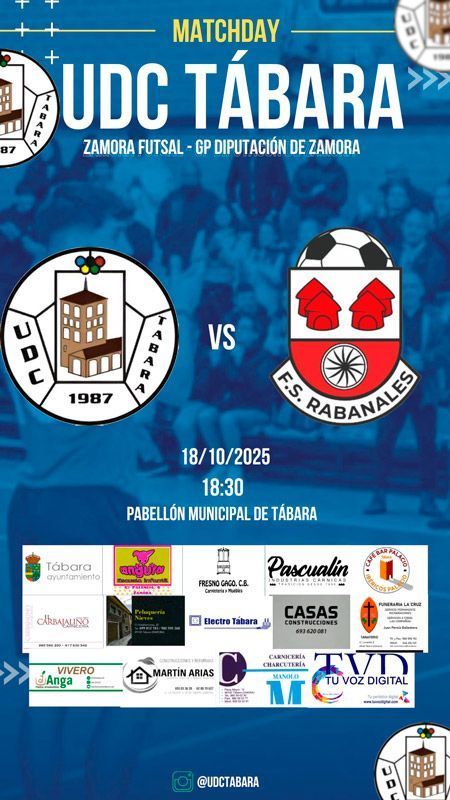 El UDC Tábara busca la remontada ante el F.S. Rabanales en casa 1
