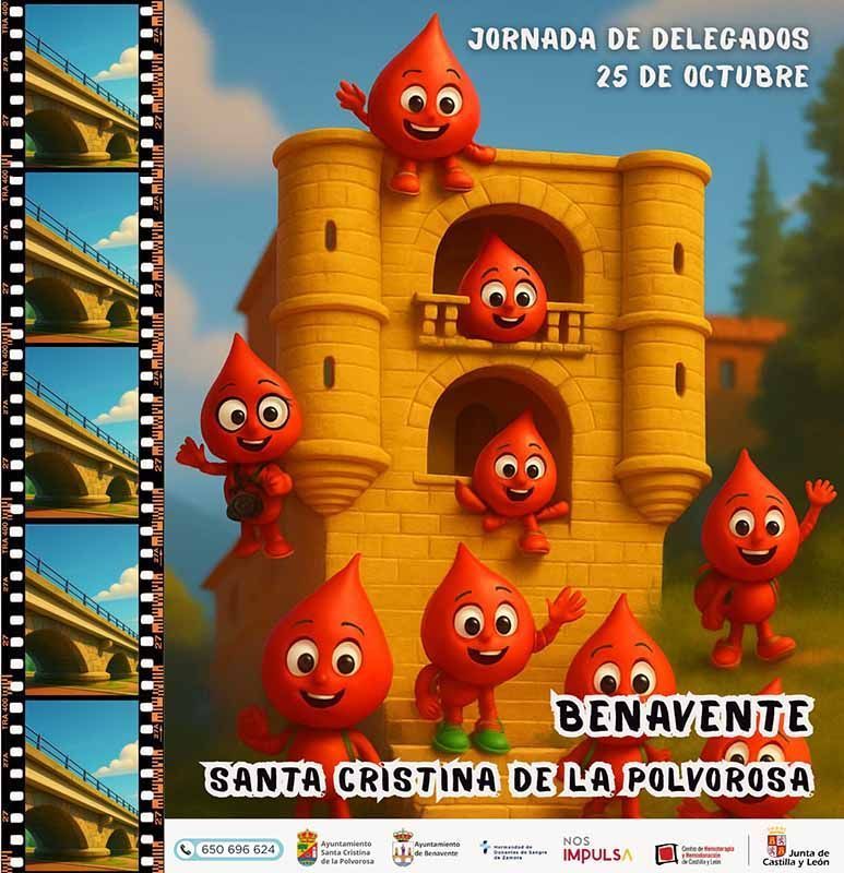 Benavente acoge la jornada provincial de Delegados de la Hermandad de Donantes de Sangre de Zamora 1