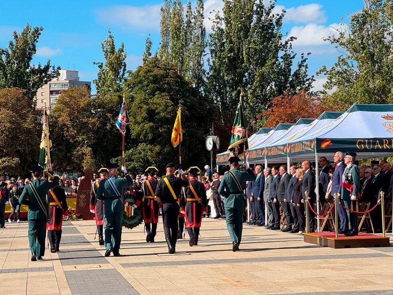 Nicanor Sen ensalza el honor y la vocación de servicio de la Guardia Civil en la festividad de la Virgen del Pilar 1