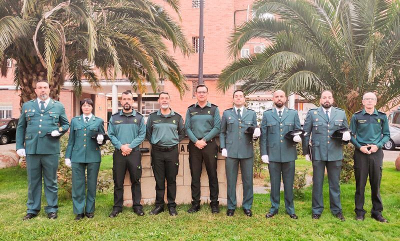 Ocho guardias civiles se incorporan a diferentes unidades de esta provincia 1