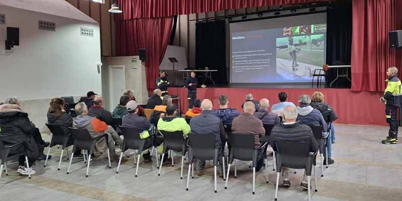 Alcañices acoge la primera jornada formativa del Consorcio Provincial de Prevención y Extinción de Incendios, Salvamentos y Protección Civil 1