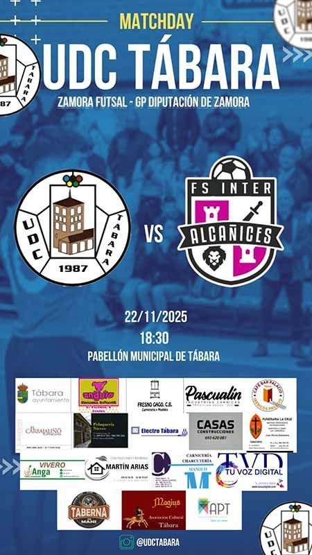 El UDC Tábara recibe al FS Inter Alcañices en un duelo clave por los tres puntos 1