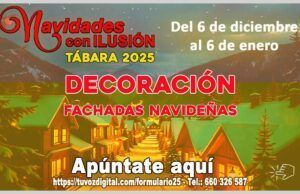 Tábara invita a sus vecinos a iluminar el pueblo con la decoración navideña de fachadas
