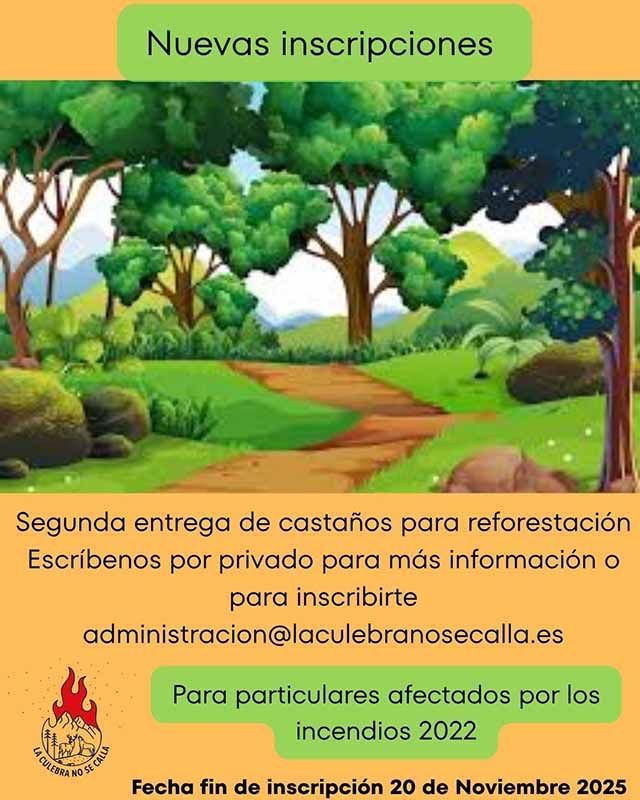 La Asociación “La Culebra no se Calla” impulsa la reforestación de terrenos privados en la comarca 1