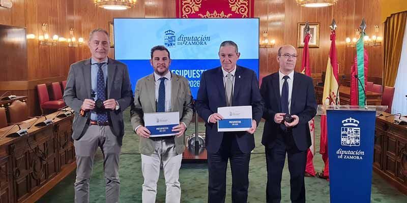 La Diputación de Zamora presenta el «mayor presupuesto de su historia» con más de 103,7 millones de euros para 2026 1